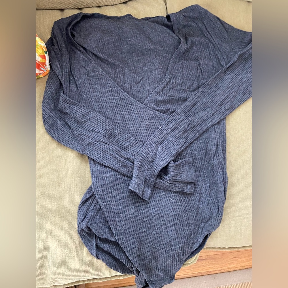 Dark gray Body suit. Snap in crotch 87% Modal, 8% Cashmere, 5% Elastane